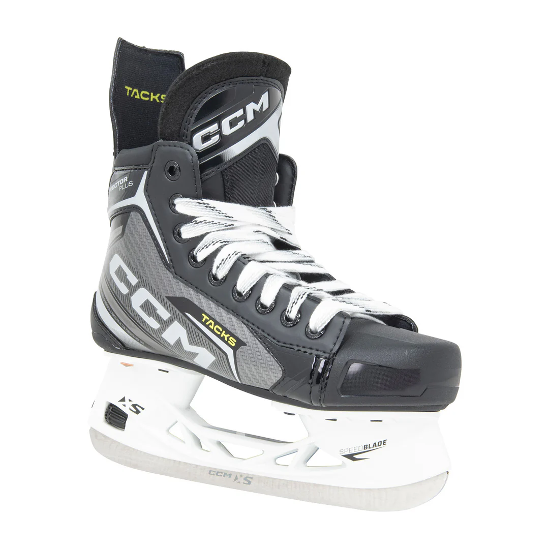 CCM Intermediate Tacks Vector Plus Hockey Player Skate - Image 3