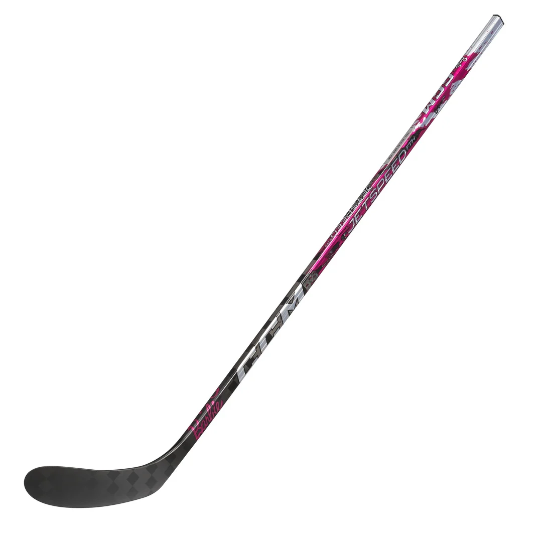 CCM Intermediate Women's JetSpeed FTW Pro Barbie Hockey Player Stick - Image 2