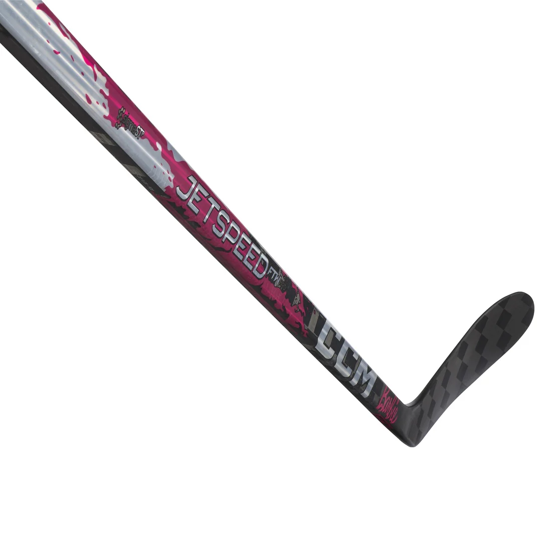 CCM Intermediate Women's JetSpeed FTW Pro Barbie Hockey Player Stick - Image 4