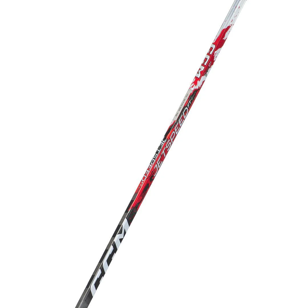 CCM Junior JetSpeed FT9 Pro Red Hockey Player Stick - Image 3