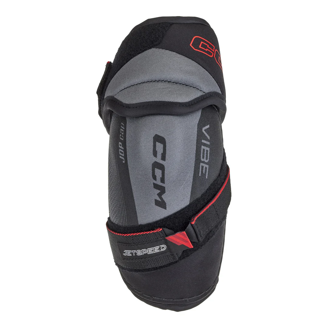 CCM Junior JETSPEED Vibe Hockey Player Elbow Pads - Image 2