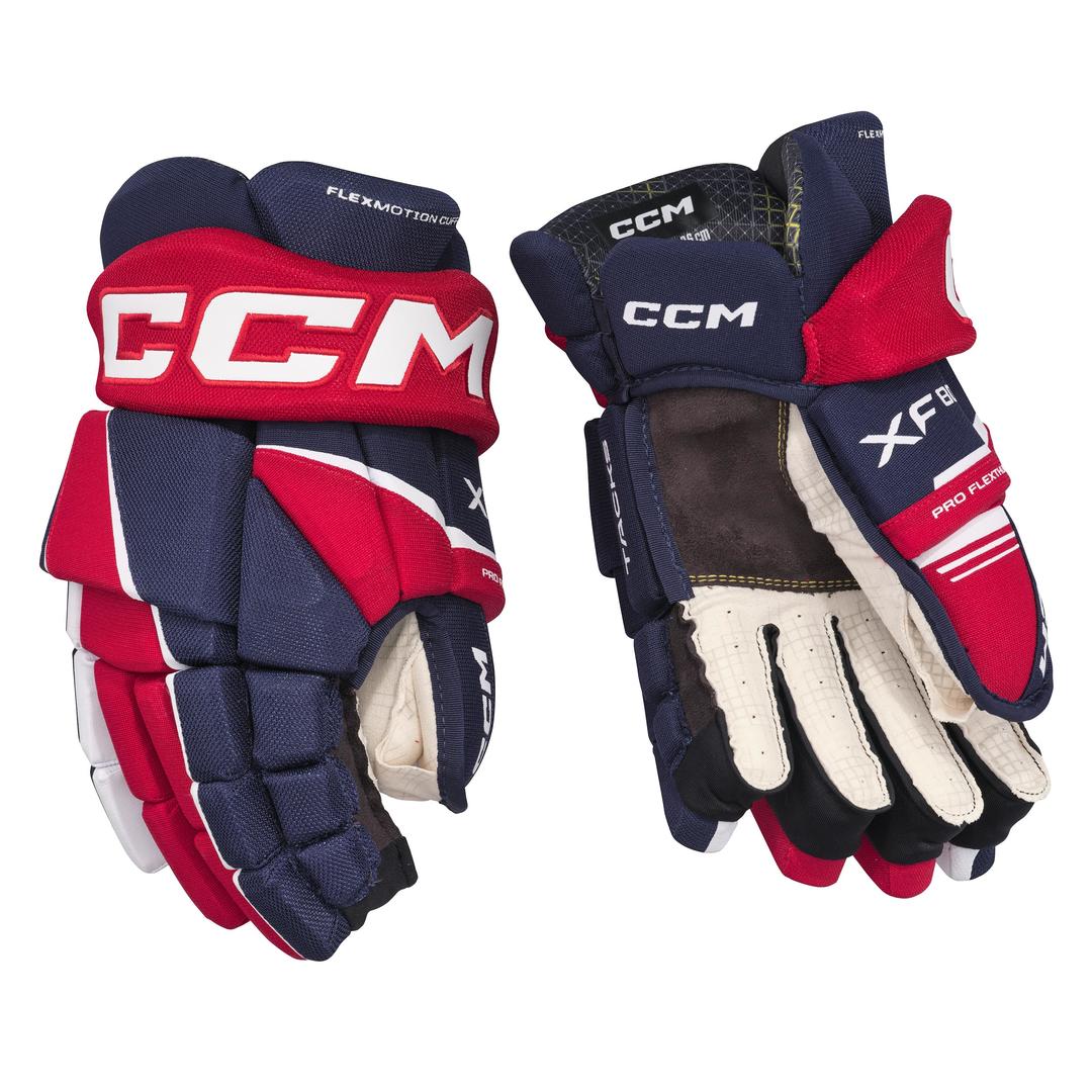 CCM Junior Tacks XF 80 Hockey Player Gloves