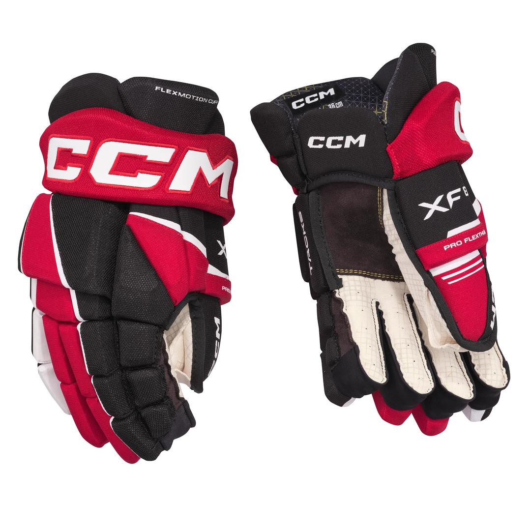 CCM Junior Tacks XF 80 Hockey Player Gloves - Image 4