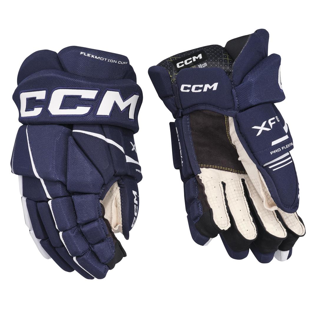 CCM Junior Tacks XF 80 Hockey Player Gloves - Image 6