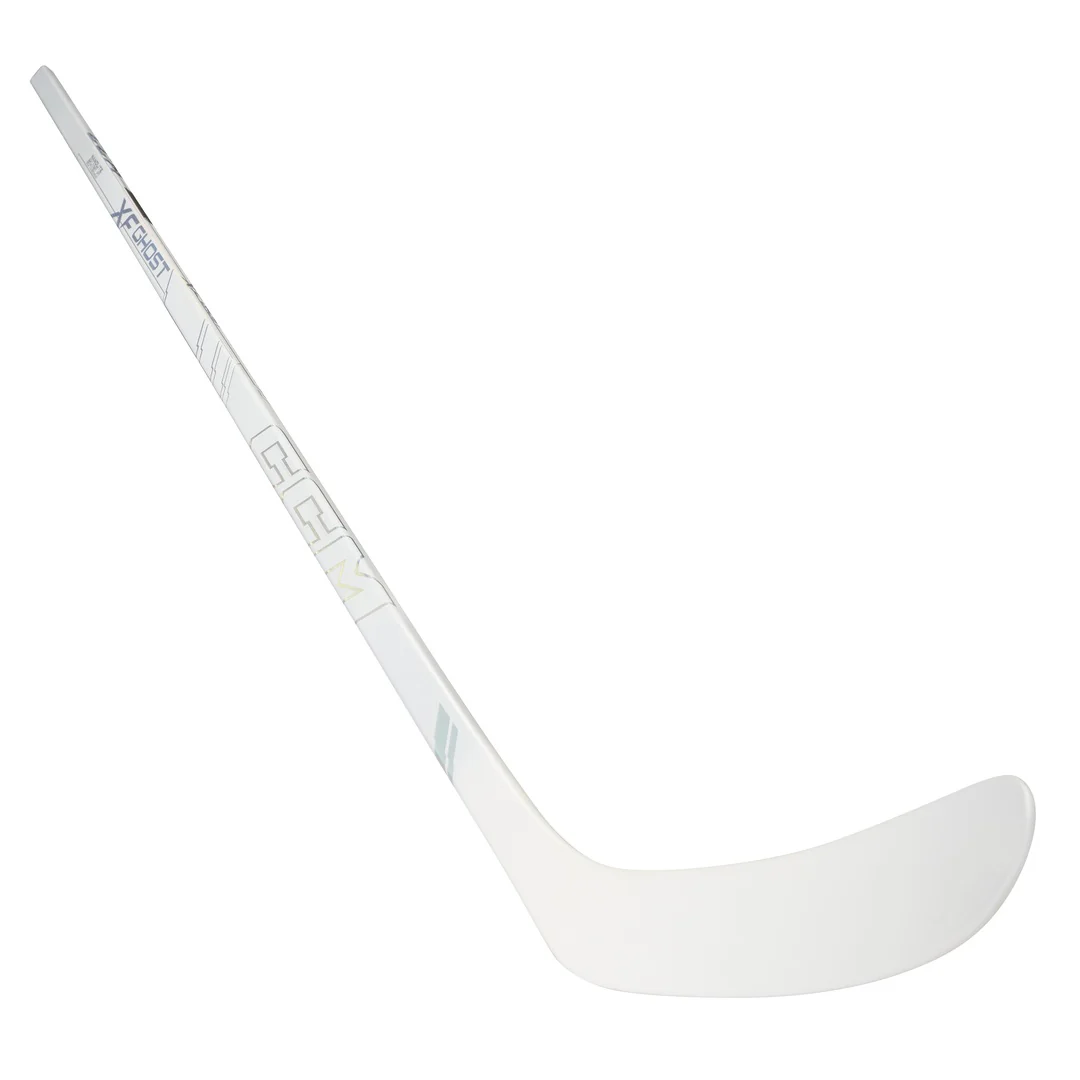 CCM Junior Tacks XF Ghost White Hockey Stick - Image 2