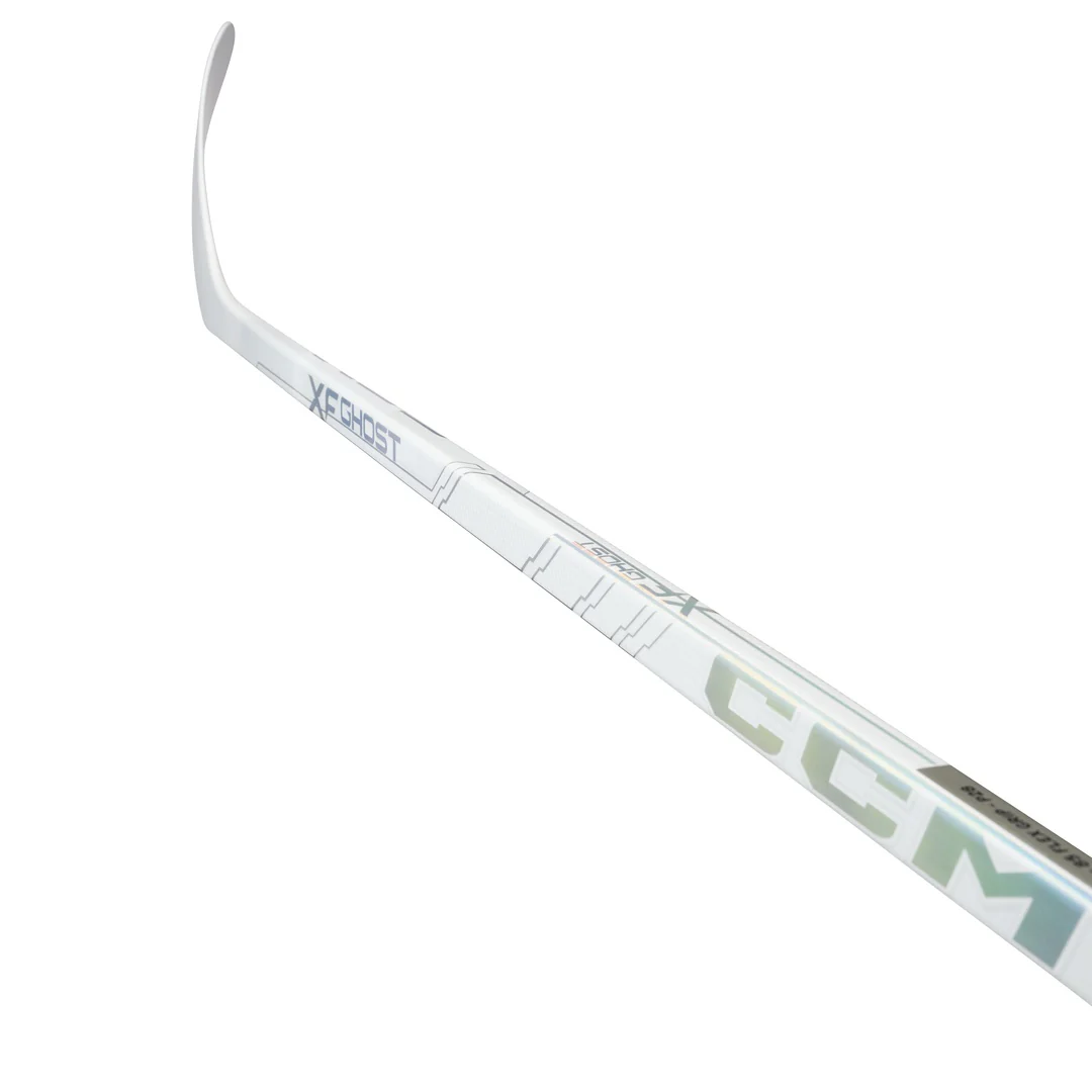 CCM Junior Tacks XF Ghost White Hockey Stick - Image 6