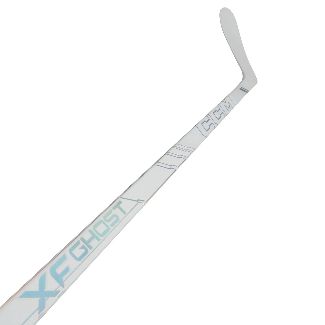 CCM Junior Tacks XF Ghost White Hockey Stick - Image 7