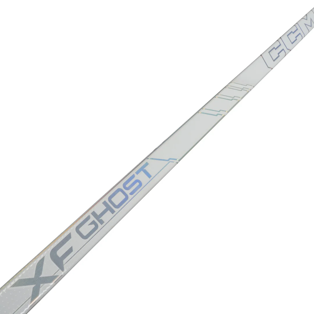 CCM Junior Tacks XF Ghost White Hockey Stick - Image 8