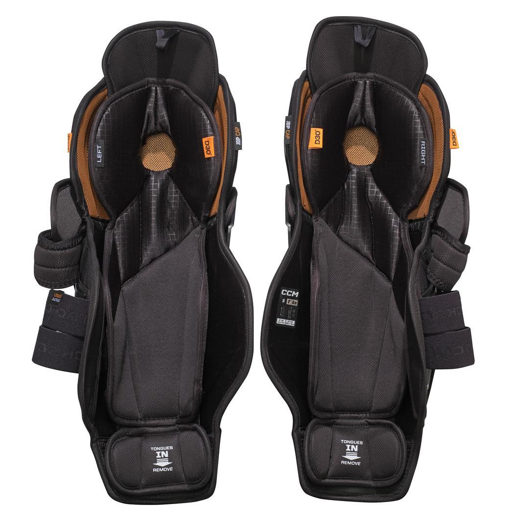 CCM Junior Tacks XR Pro Hockey Player Shin Guard - Image 2