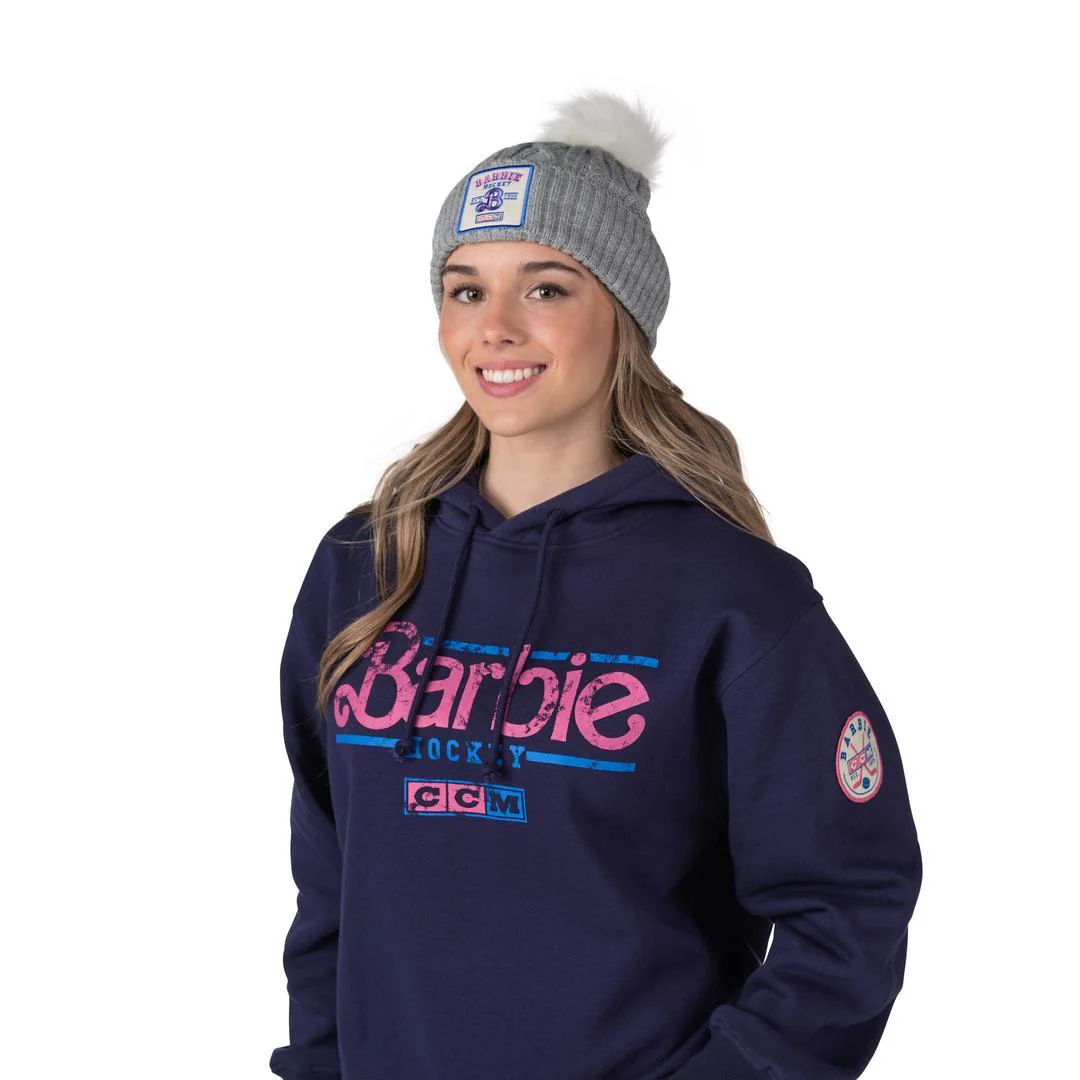 CCM Senior Barbie Pom Knit Toque