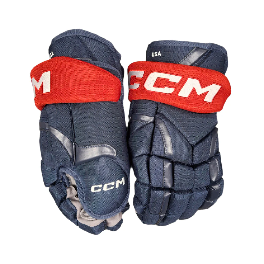 CCM Senior HG12SP Pro Stock Hockey Player Gloves - Image 2