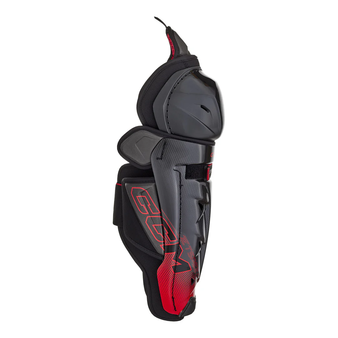 CCM Senior JETSPEED Control Hockey Player Shin Guards - Image 3