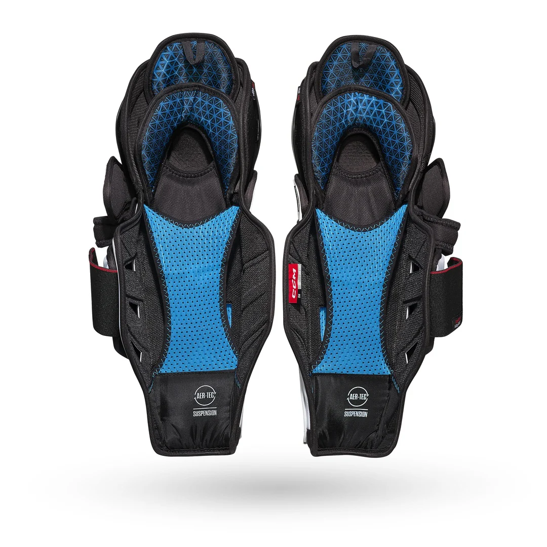 CCM Senior JETSPEED FT8 Hockey Player Shin Guards - Image 2