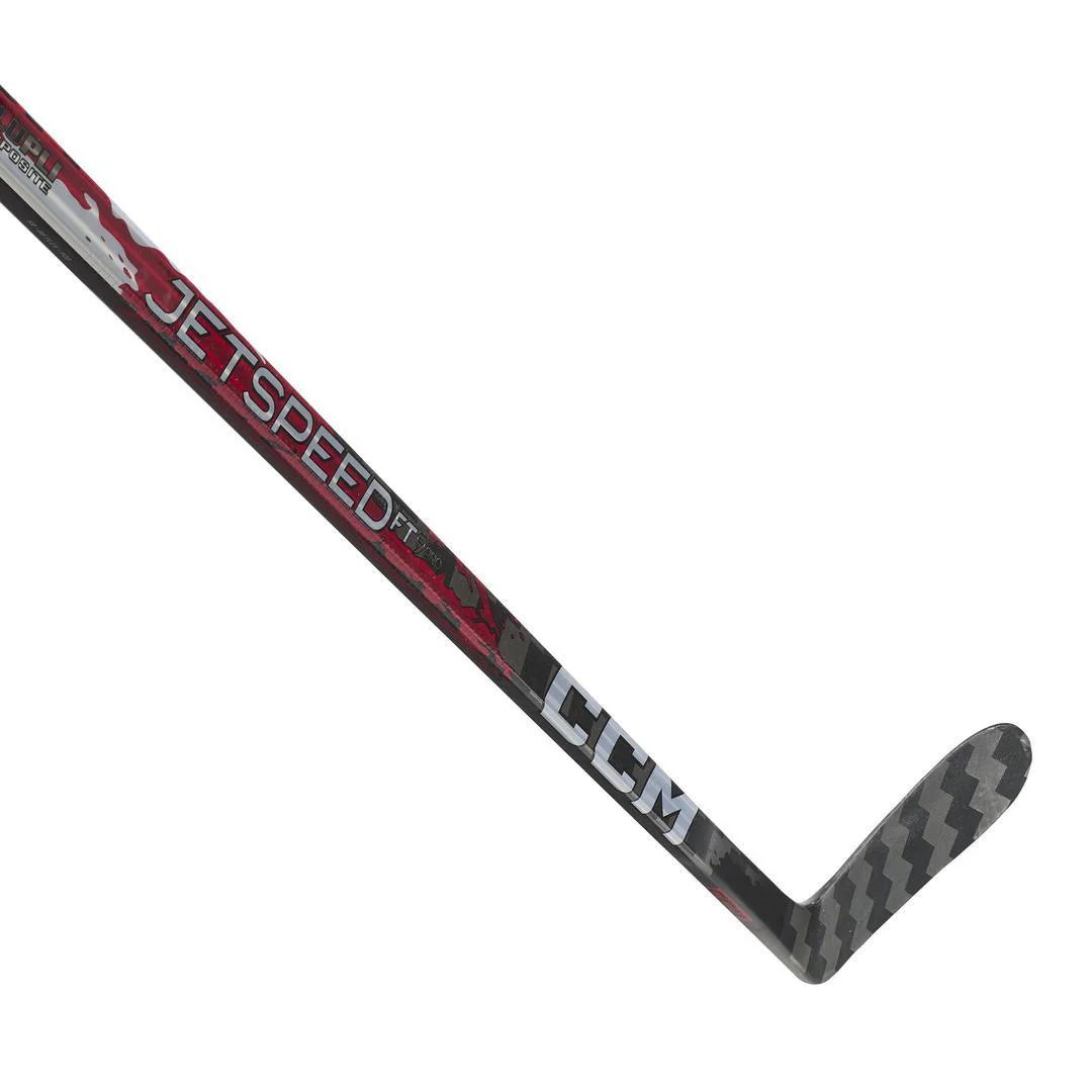 CCM Senior JetSpeed FT9 Pro Red Hockey Player Stick - Image 2