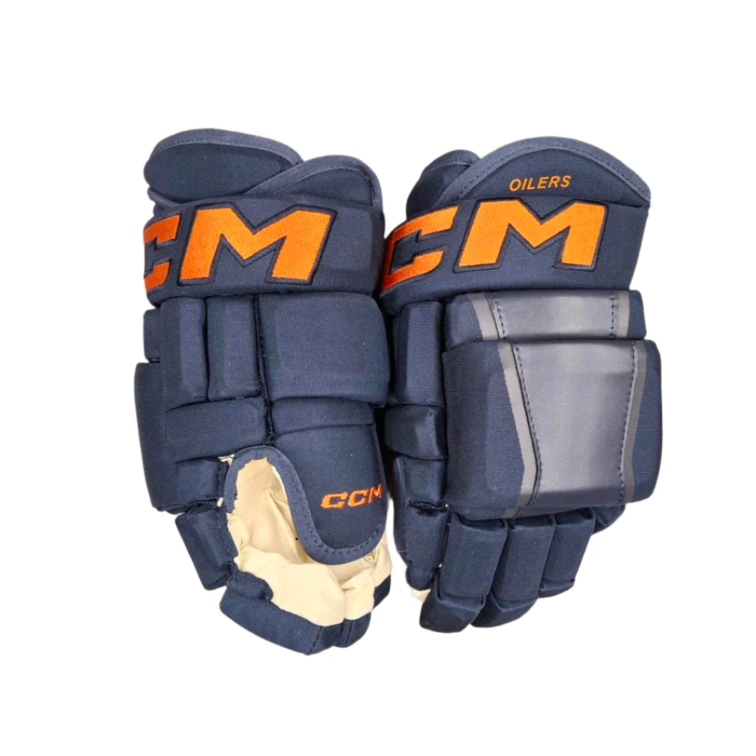 CCM Senior Pro Stock Hockey Player Gloves - Image 3
