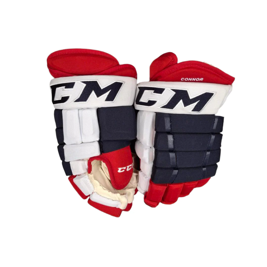 CCM Senior Pro Stock Hockey Player Gloves - Image 5