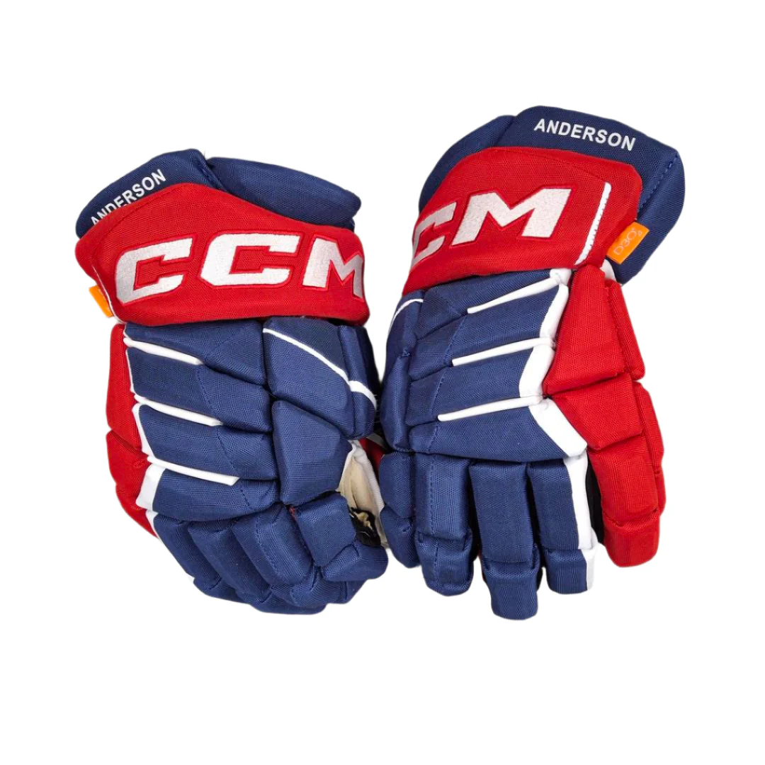 CCM Senior Pro Stock Hockey Player Gloves - Image 8