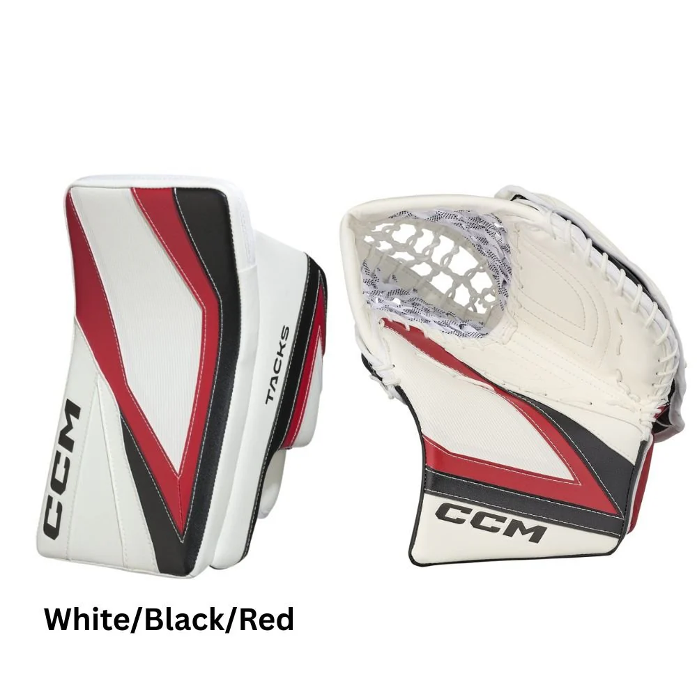 CCM Senior Tacks Hockey Goalie Trapper+Blocker