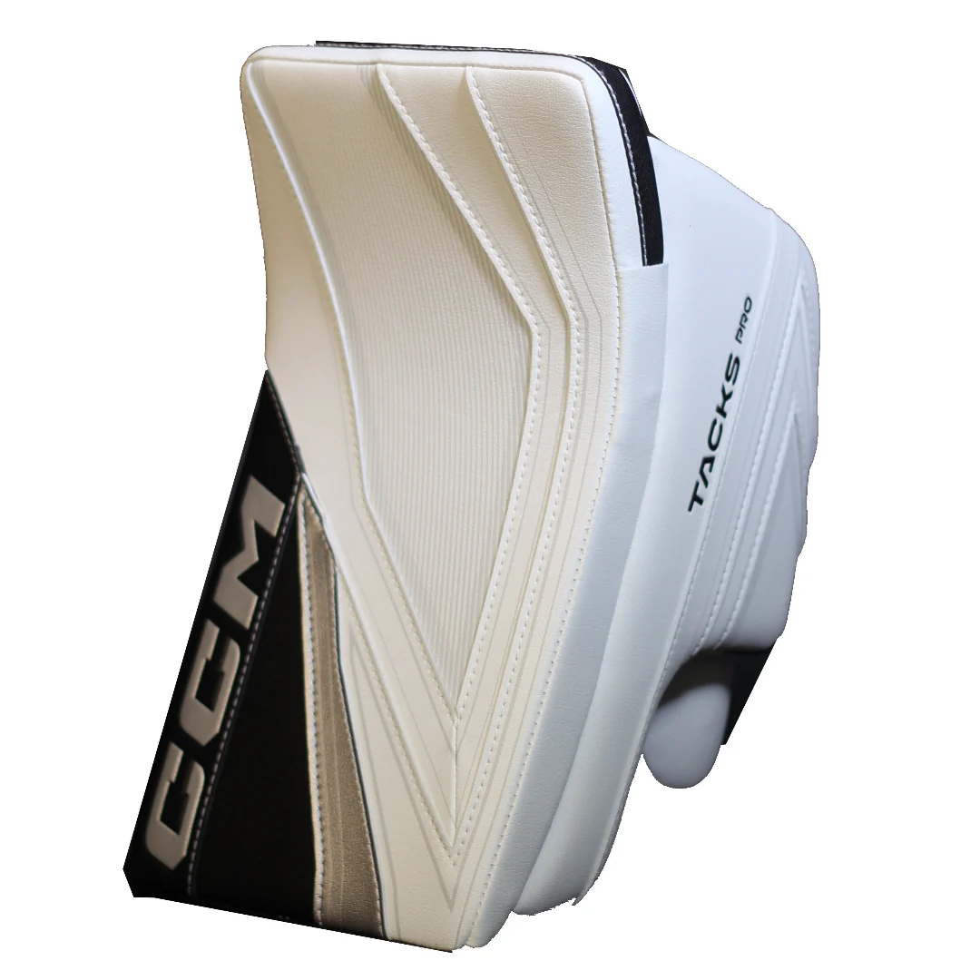 CCM Senior Tacks Pro Hockey Goalie Blocker - Image 2