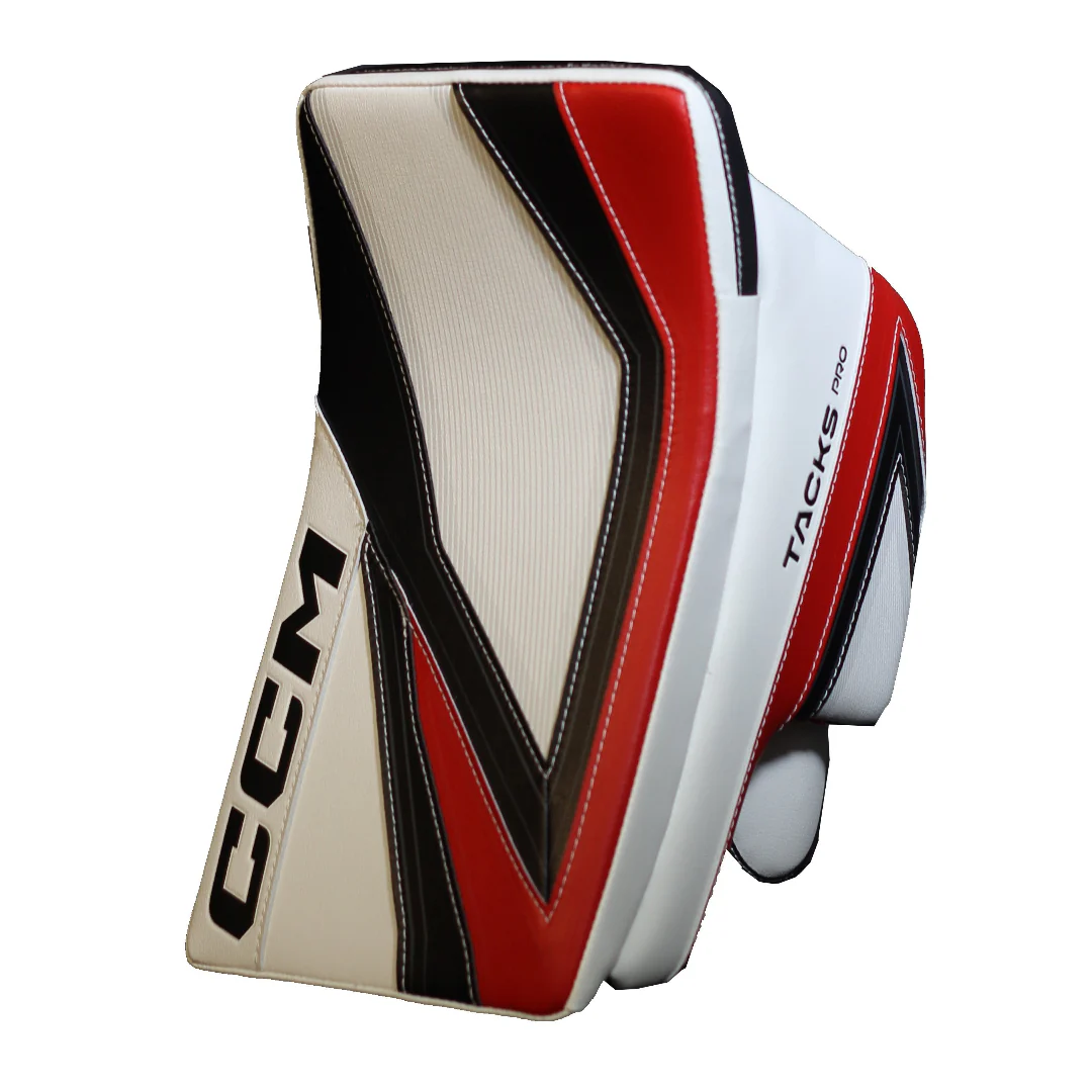 CCM Senior Tacks Pro Hockey Goalie Blocker - Image 3
