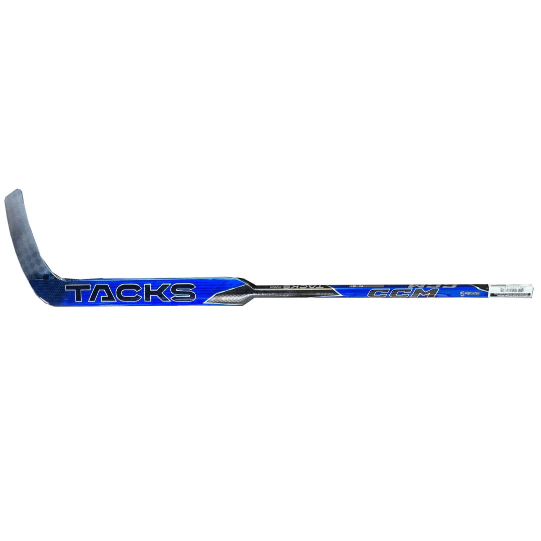 CCM Senior Tacks Pro Royal/Navy Goalie Stick - Image 2