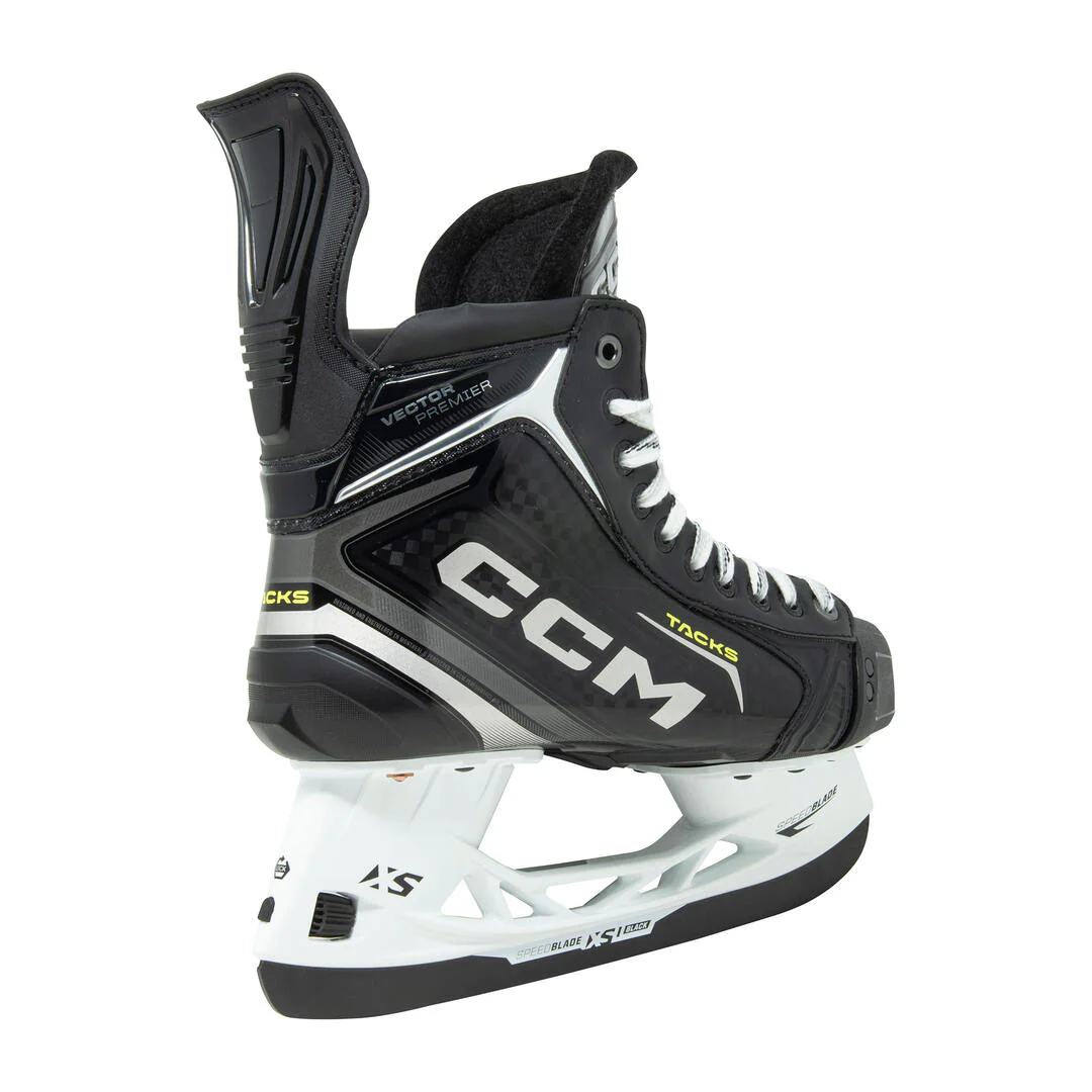 CCM Senior Tacks Vector Premier Hockey Player Skate - Image 3