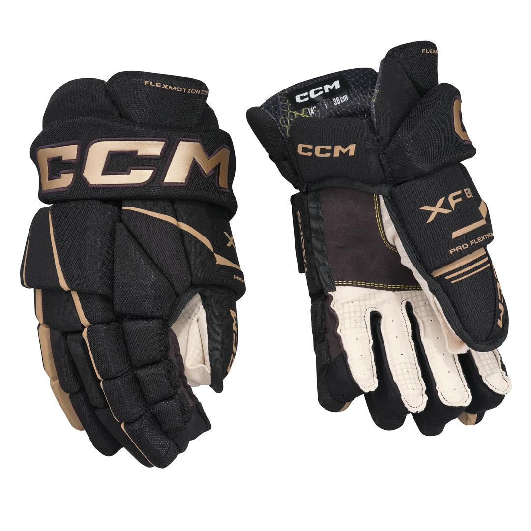 CCM Senior Tacks XF 80 Hockey Player Gloves - Image 2