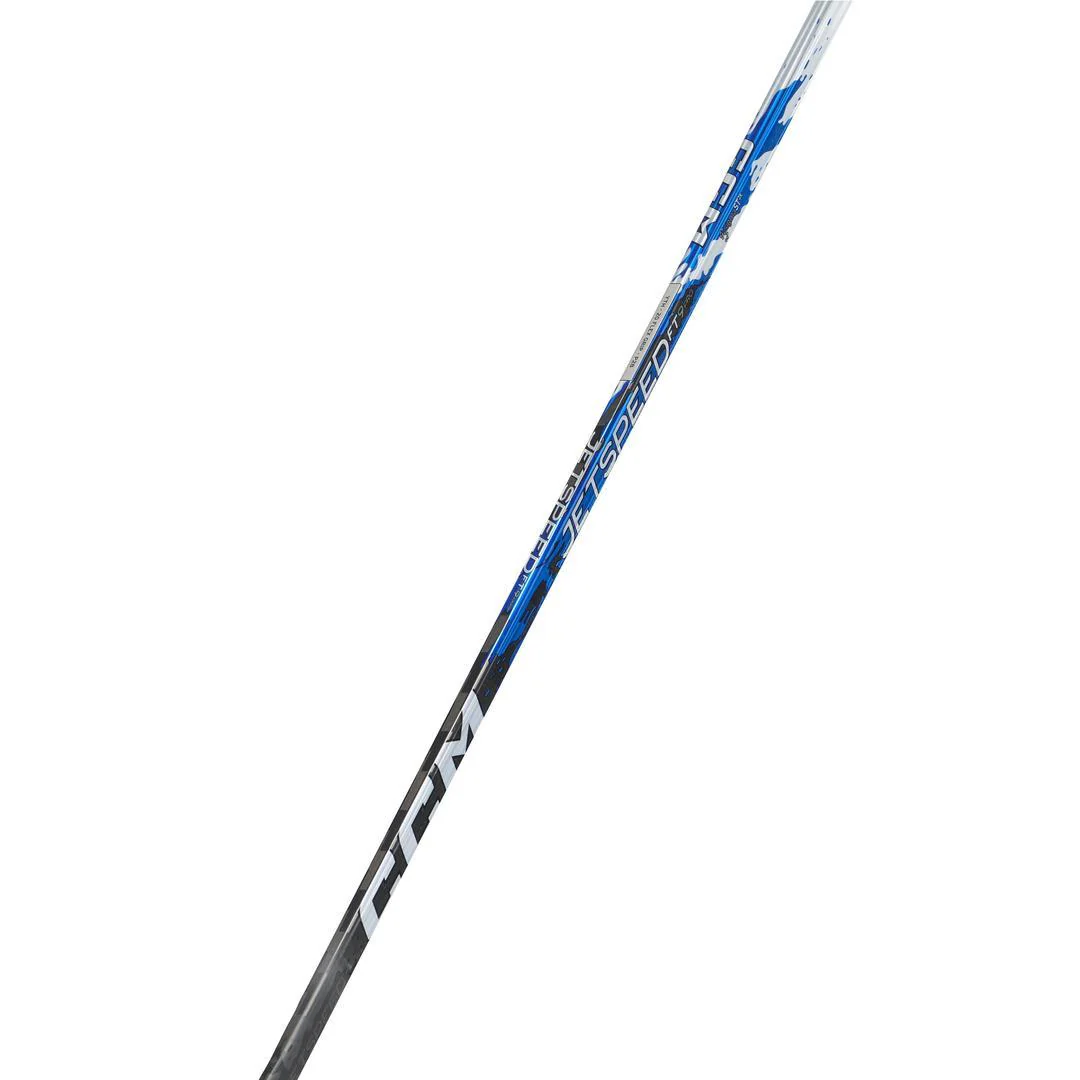 CCM Youth JetSpeed FT9 Pro Blue Hockey Player Stick - Image 3