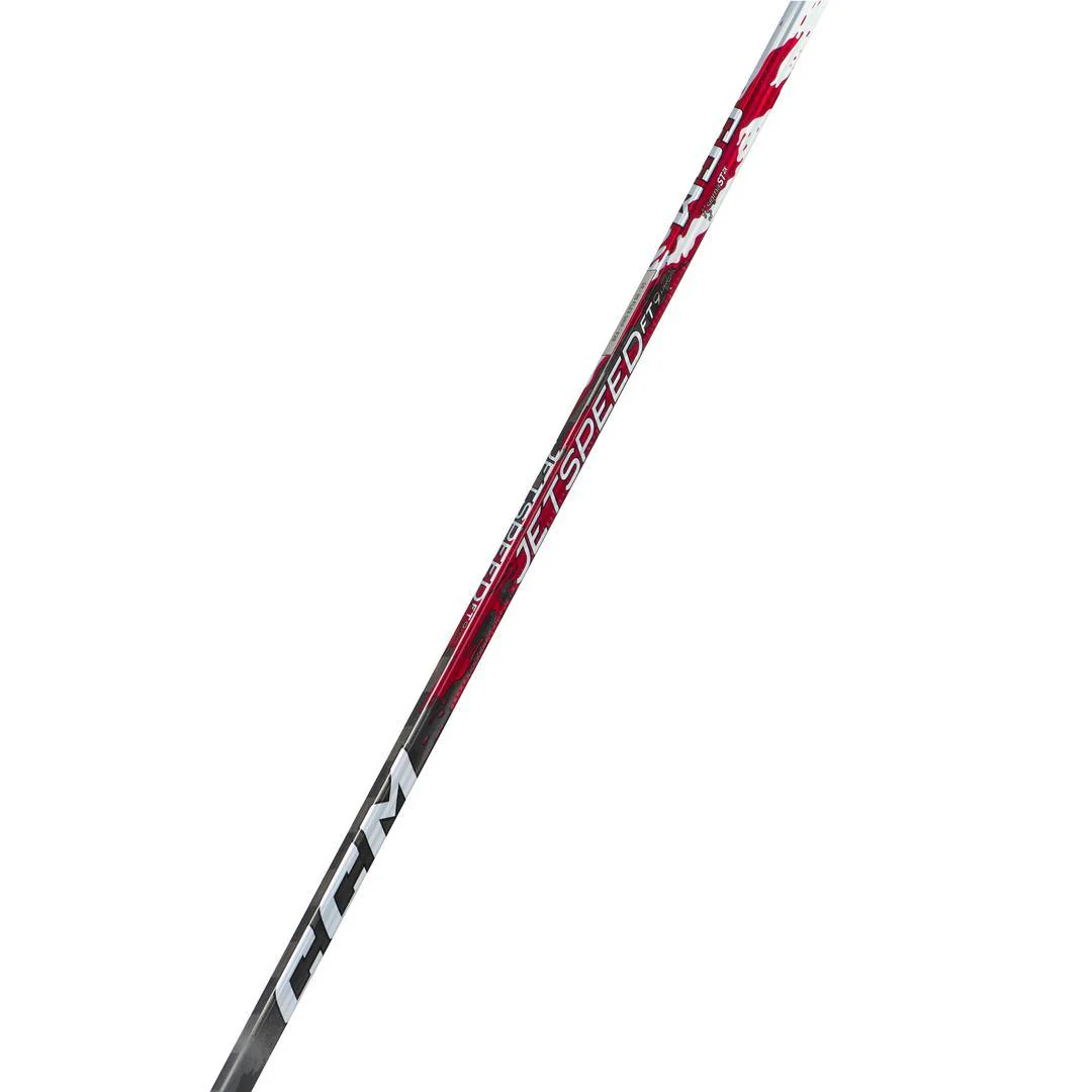 CCM Youth JetSpeed FT9 Pro Red Hockey Player Stick - Image 3