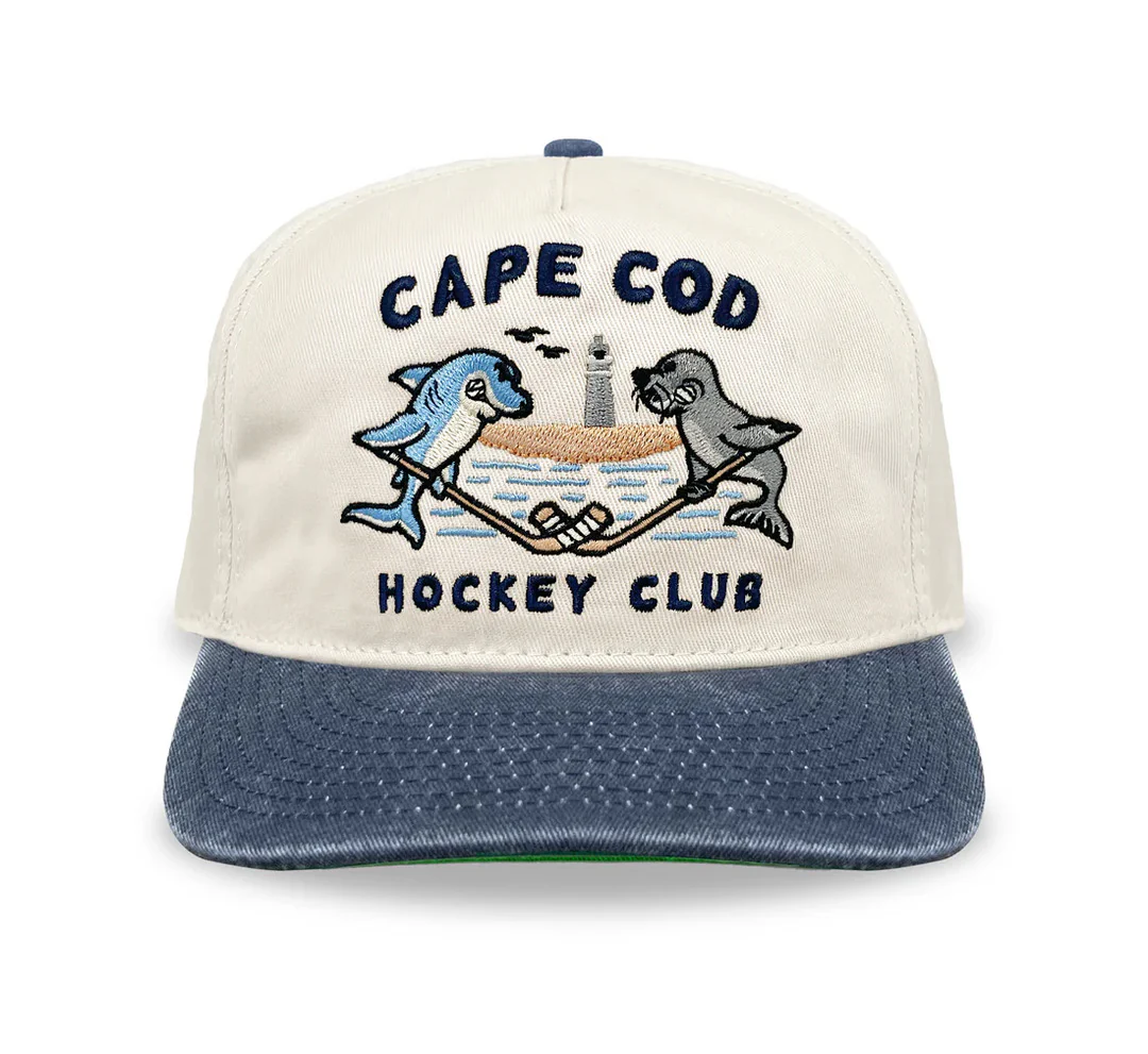 Celly Hockey Cape Cod Hockey Club Snapback Cap Cream/Blue