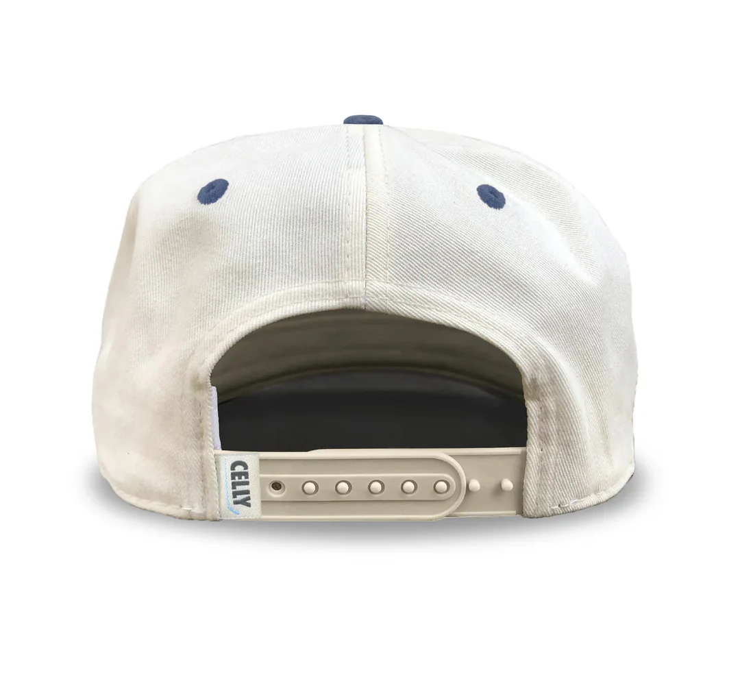 Celly Hockey Cape Cod Hockey Club Snapback Cap Cream/Blue - Image 2