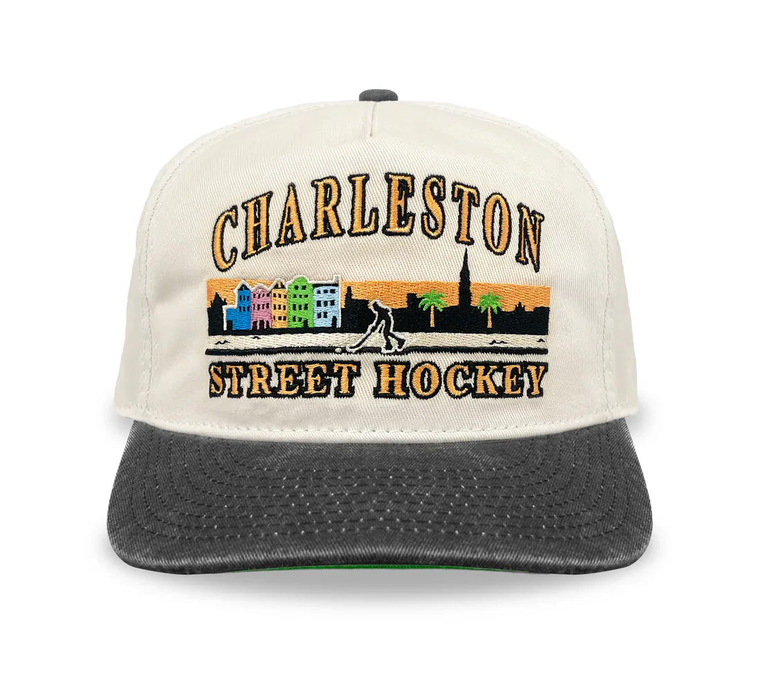 Celly Hockey Charleston Street Hockey Snapback Cap Cream/Grey