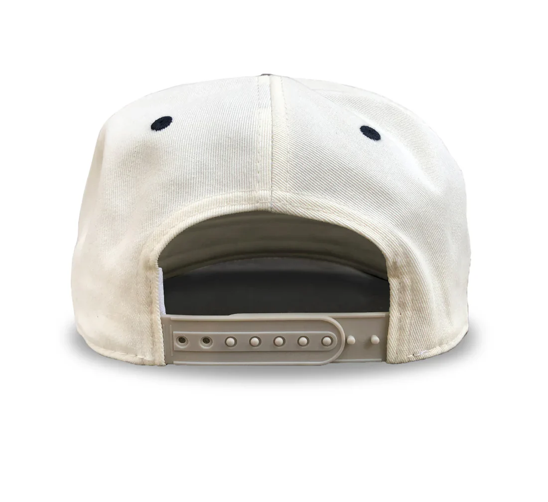 Celly Hockey Colorado Pond Hockey Snapback Cap Cream/Blue - Image 2
