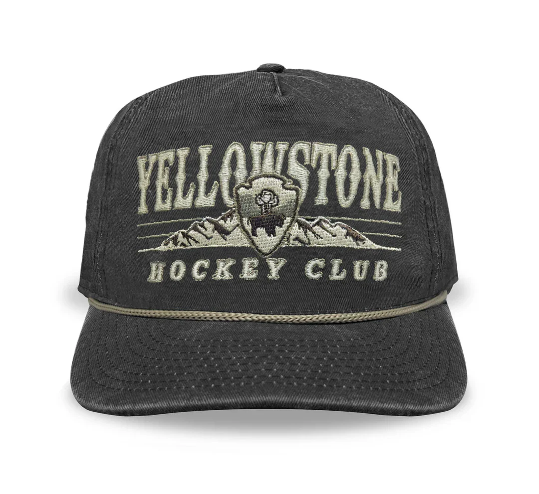 Celly Hockey Yellowstone Hockey Club Snapback Cap Black