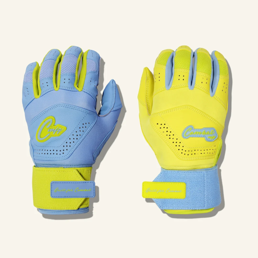 Combat Senior Yin Yang Long Strap Collection Batting Gloves
