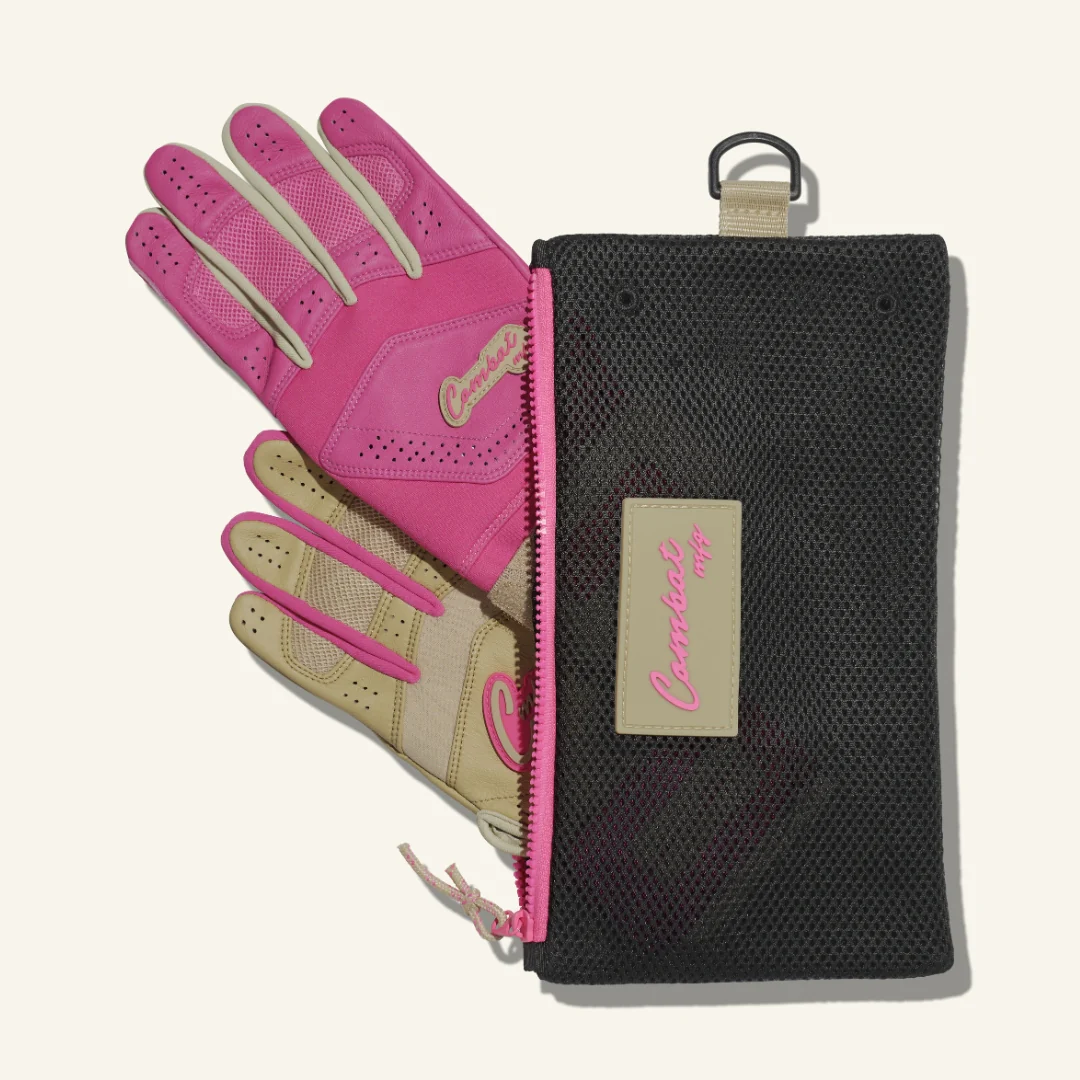 Combat Senior Yin Yang Long Strap Collection Batting Gloves - Image 11