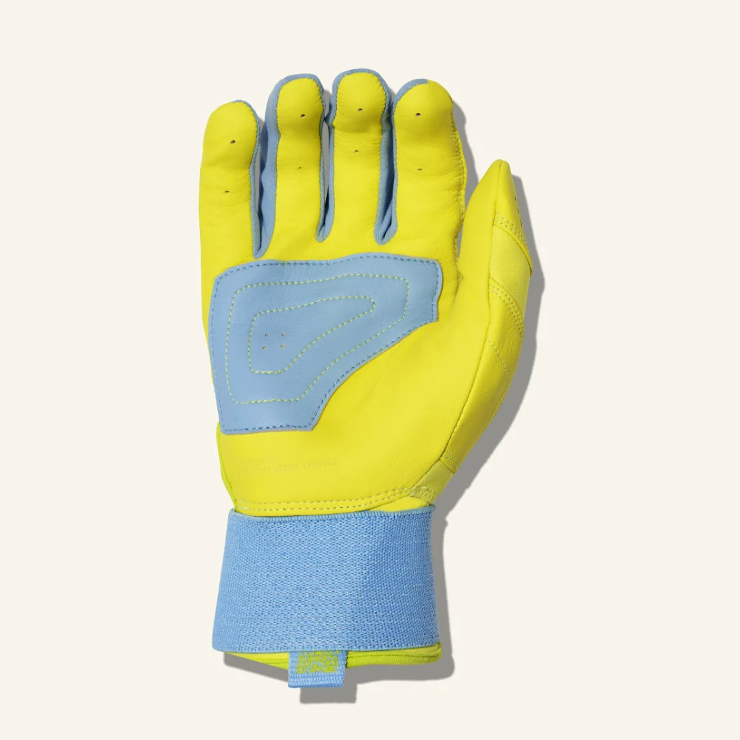 Combat Senior Yin Yang Long Strap Collection Batting Gloves - Image 3