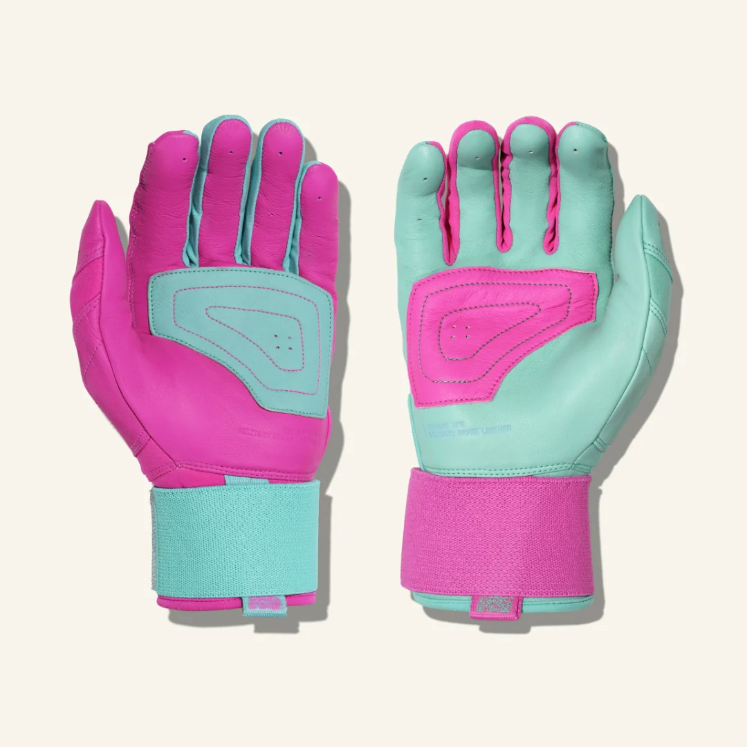 Combat Senior Yin Yang Long Strap Collection Batting Gloves - Image 7