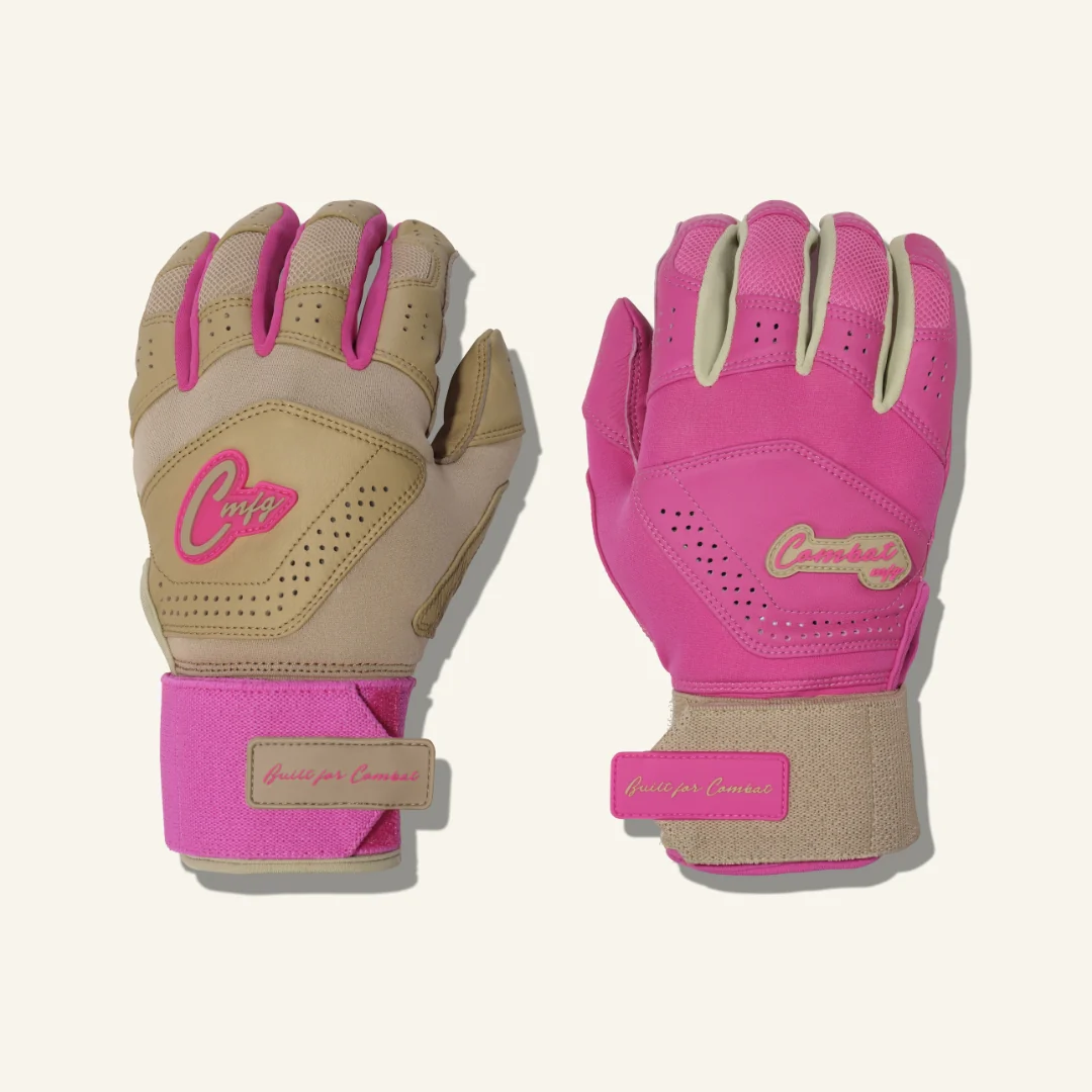 Combat Senior Yin Yang Long Strap Collection Batting Gloves - Image 9