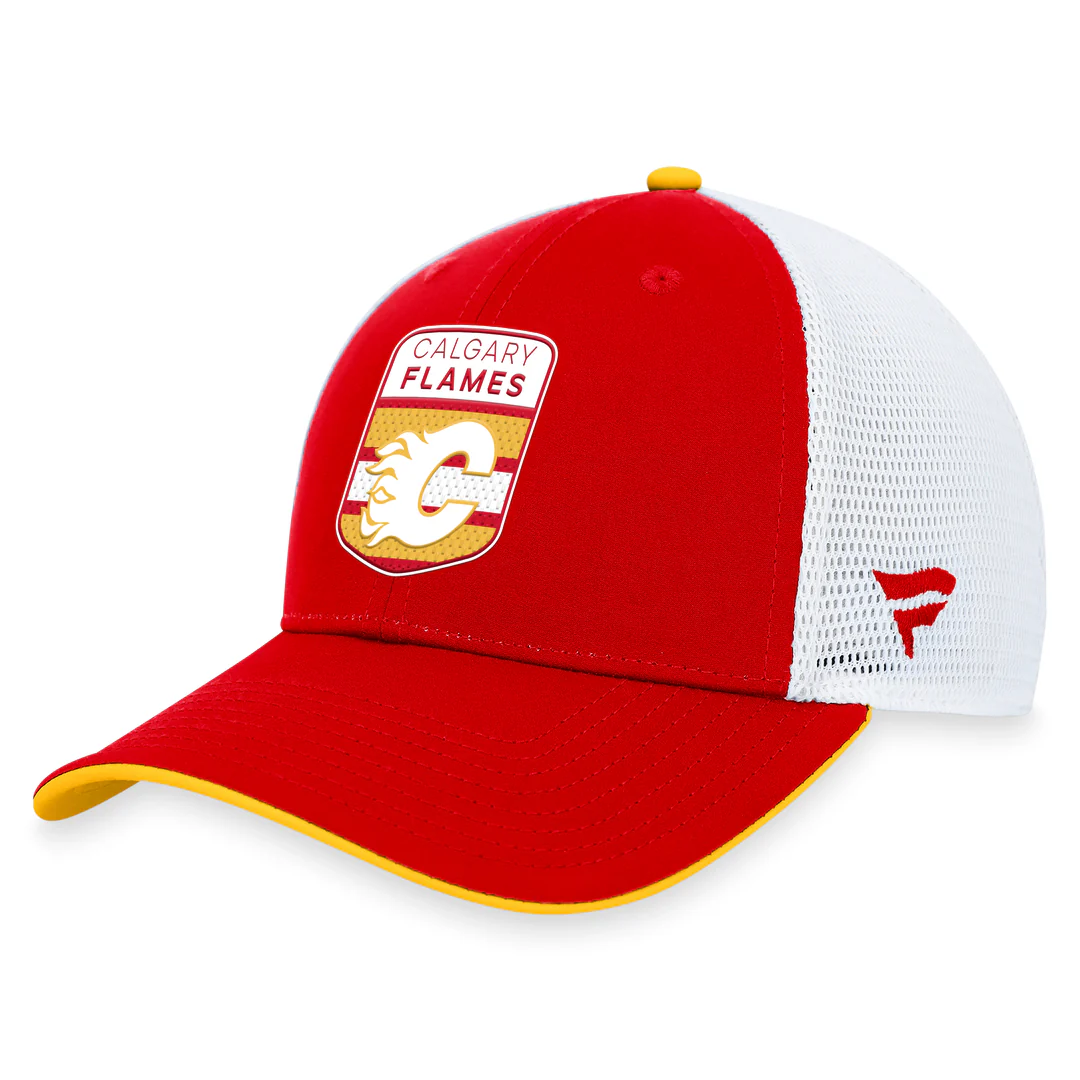 Fanatics Men's NHL Calgary Flames 2023 Adjustable Draft Cap - Image 3