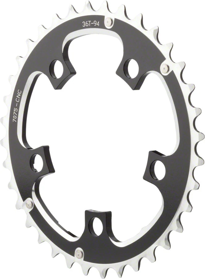 Dimension 44t (94mm BCD) Outer Black Multi Speed Chainring