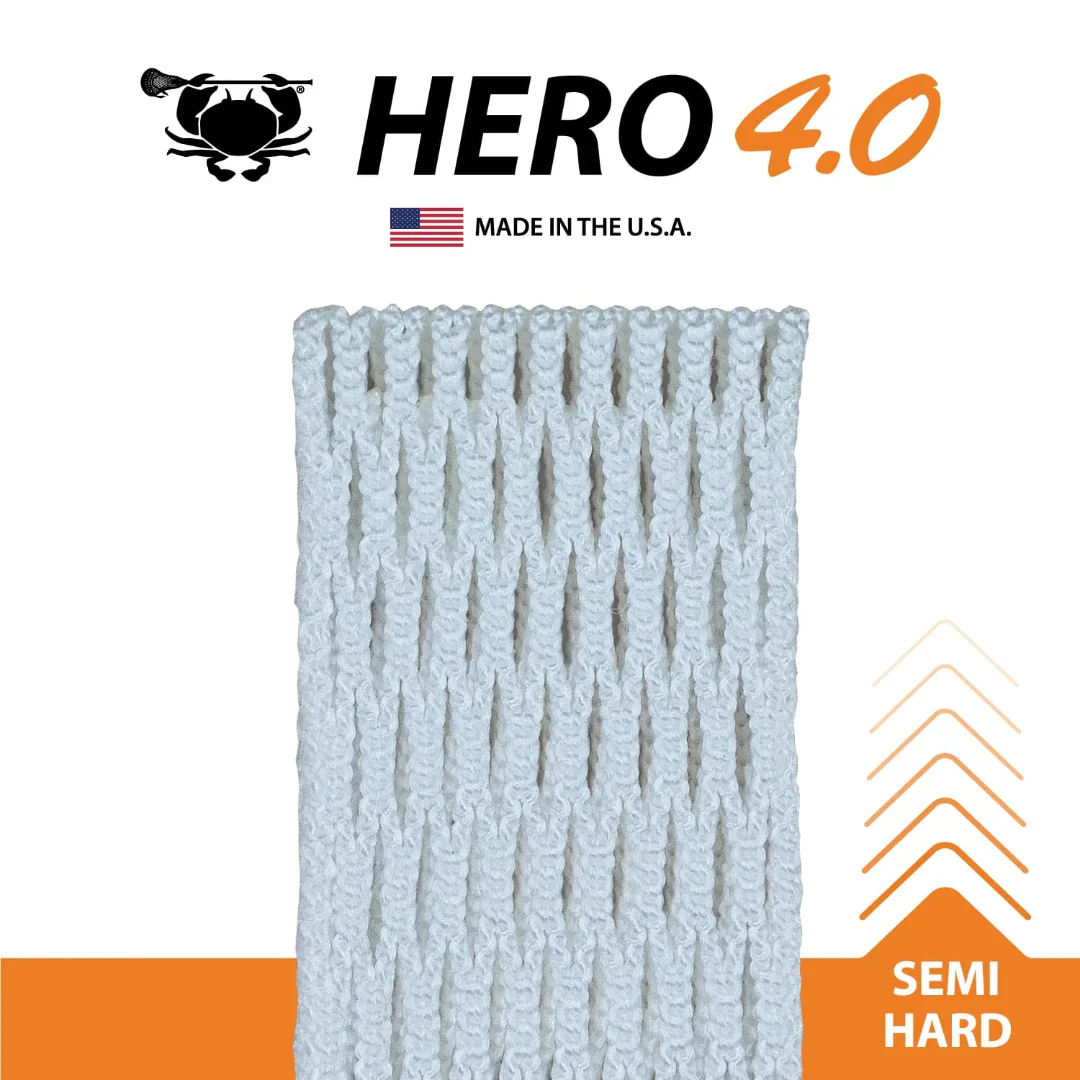 East Coast Dyes Hero 4.0 Semi-Hard Lacrosse Mesh