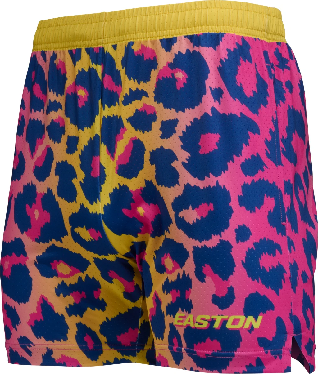 Easton Senior Cheetah Spring Break Collection Shorts - Image 3