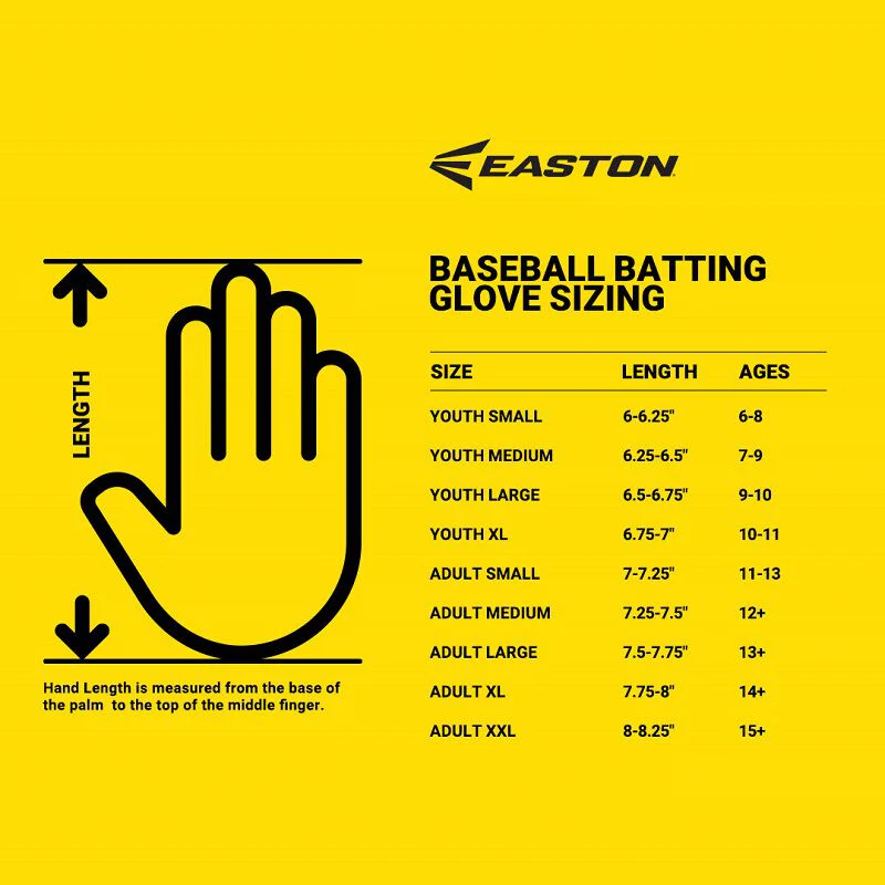Easton Senior MAV Pro Batting Gloves - Image 4