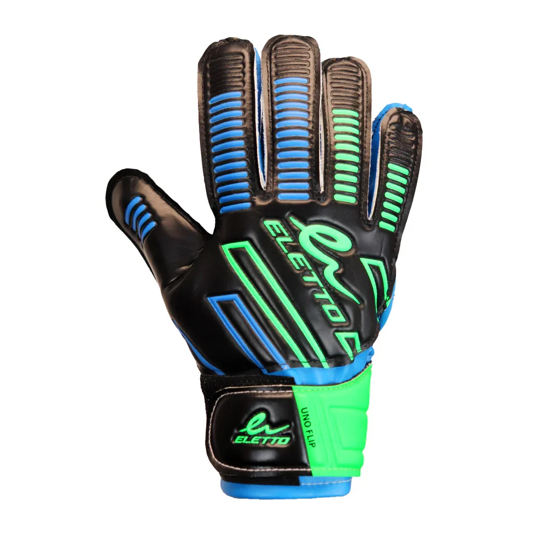Eletto Uno Flip Flat Soccer Goalkeeper Gloves