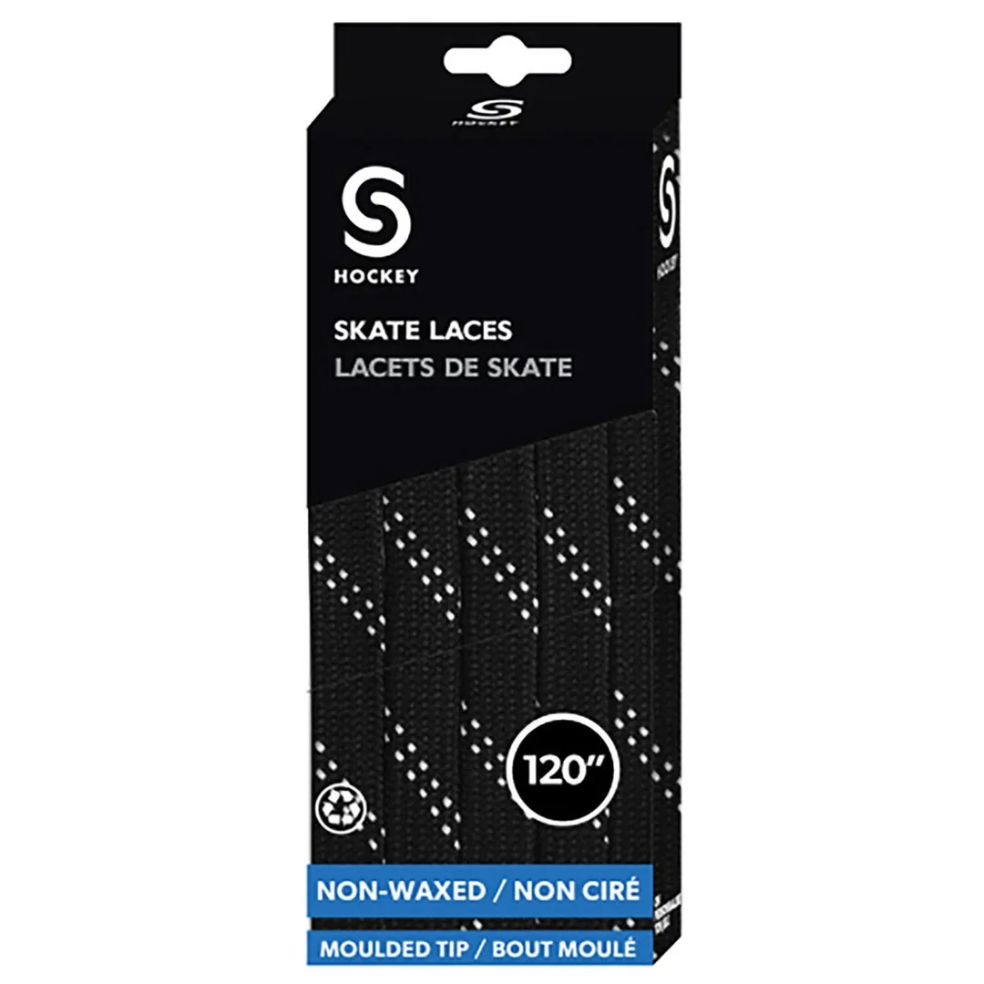 Elite Source For Sports Wide Non-Waxed Skate Laces - Image 2