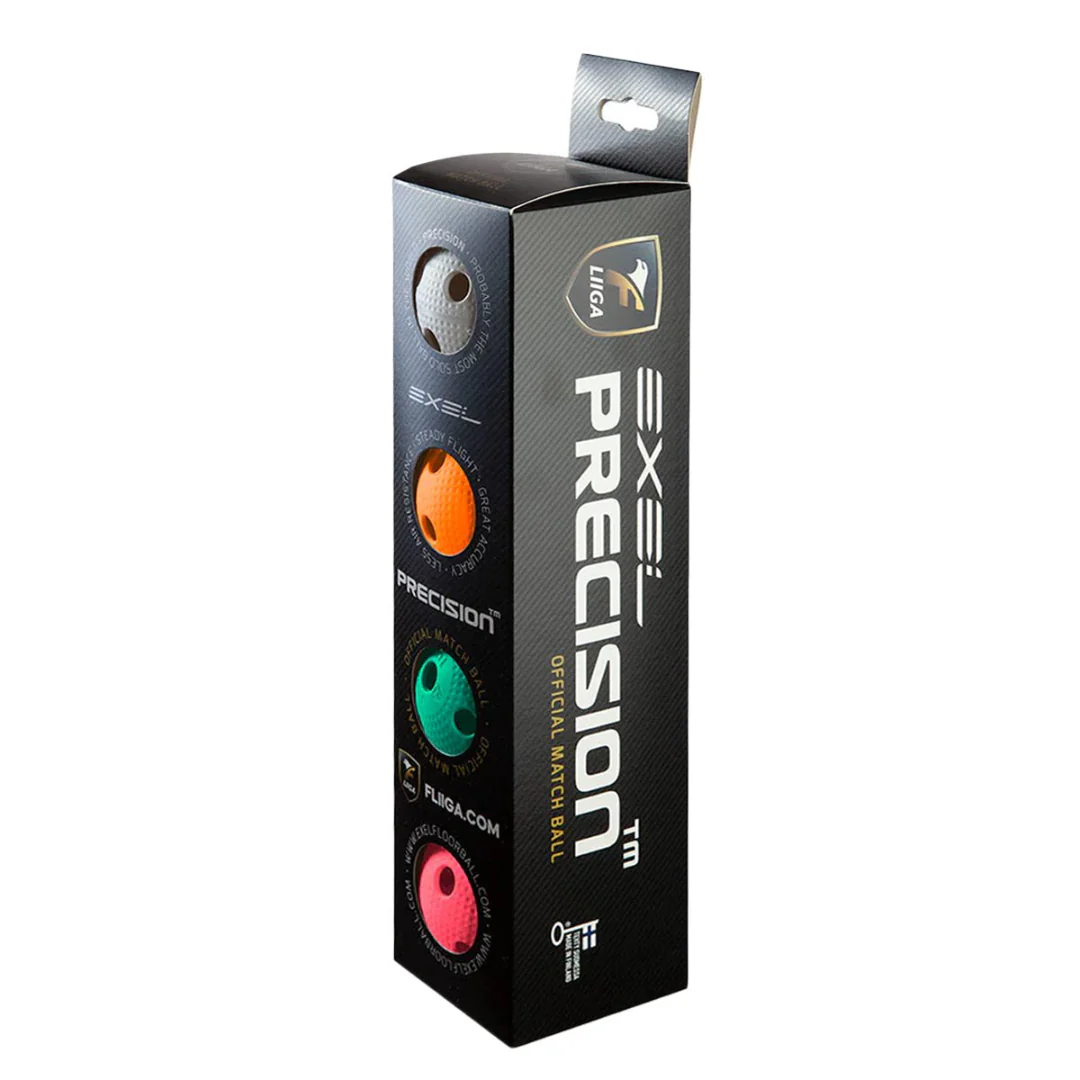 Exel Precision Pro Floorball Balls 4 Pack