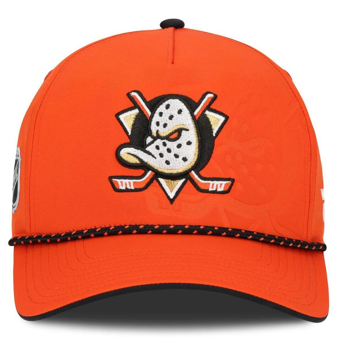 Fanatics Men's NHL Anaheim Ducks Adjustable Draft Hat 2026 - Image 3