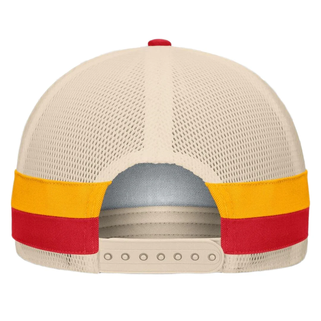 Fanatics Men's NHL Calgary Flames 2025 Prestige 5 Panel A-Frame Hat - Image 4