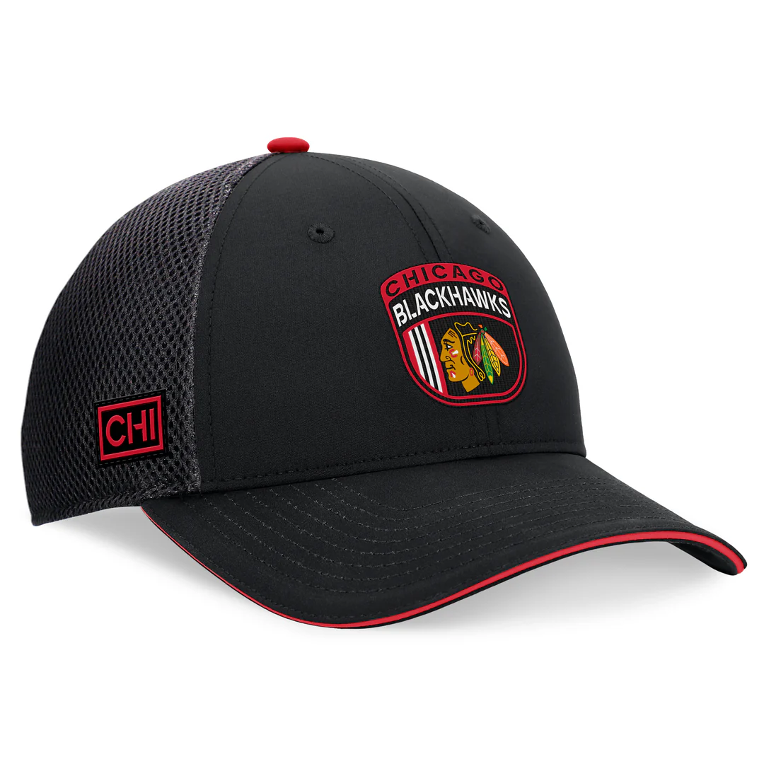 Fanatics Men's NHL Chicago Blackhawks 2024 Adjustable Draft Cap